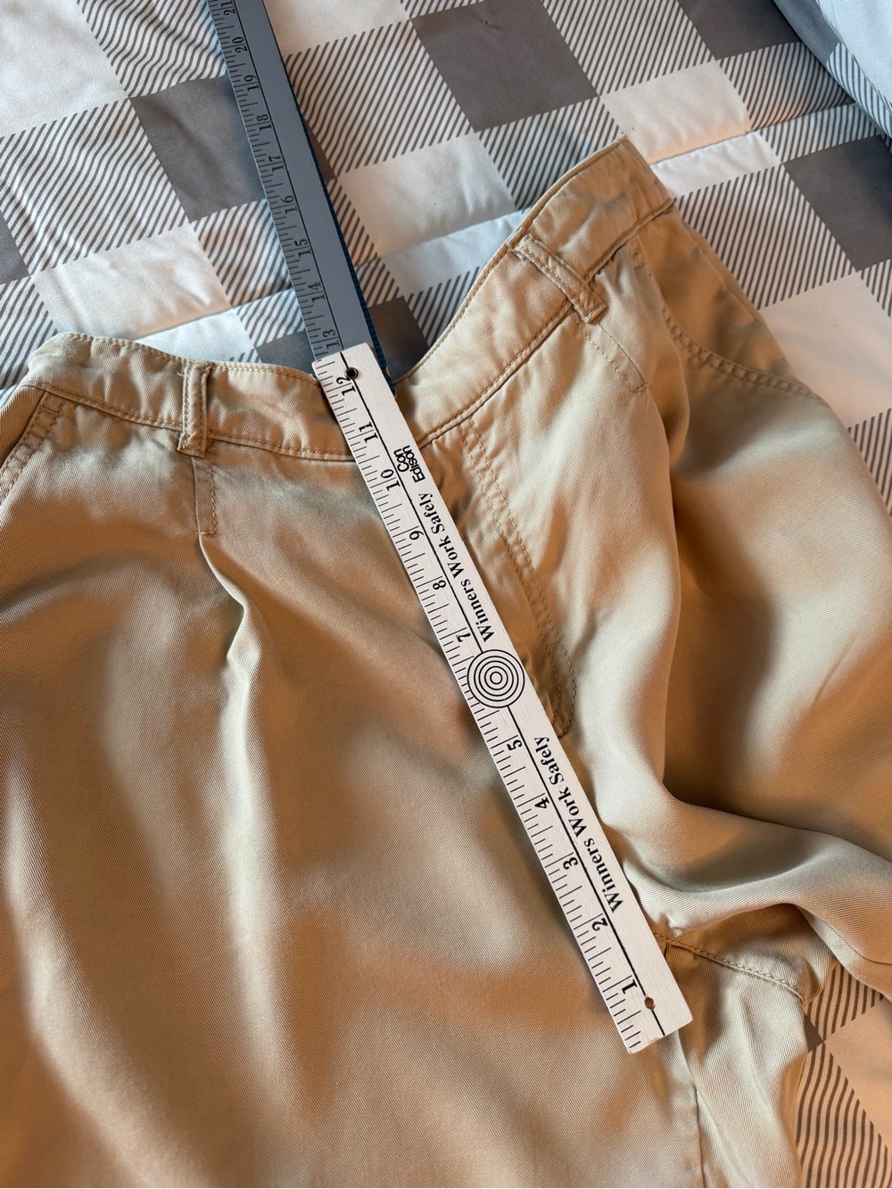 LOFT women’s pleated front slacks Tan size Medium - Picture 6 of 8